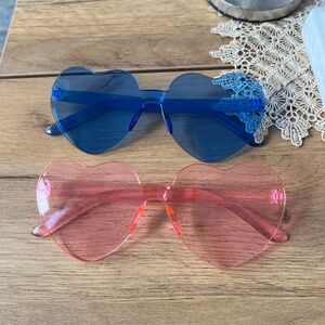 Heart shaped sunglasses